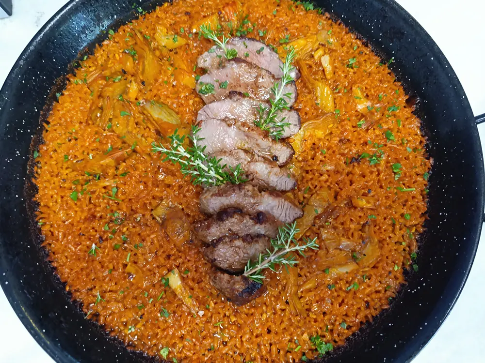 Gastronomía Alcuzcuz arroz