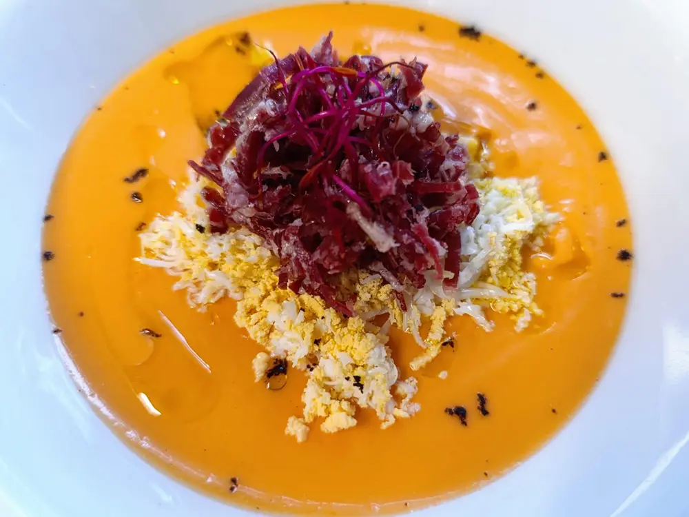 Gastronomía Alcuzcuz salmorejo
