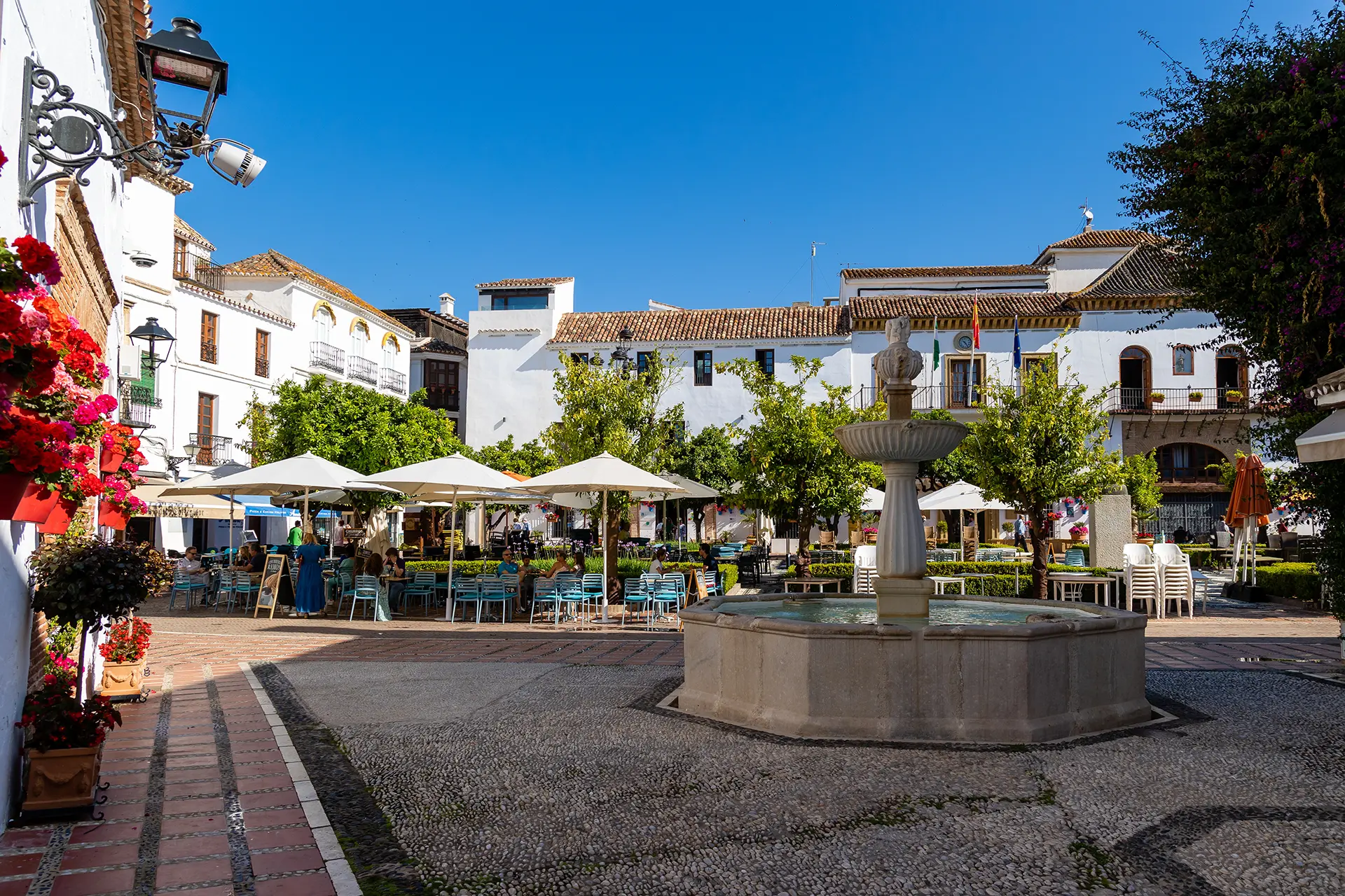 Plaza Constitución en Marbella